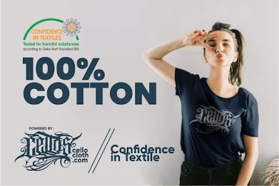 Bahan Kaos Combed 100% Cotton Berlabel " Confidence in Textile"