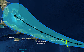  Tropischer Sturm Erika Dominikanischer Republik Florida