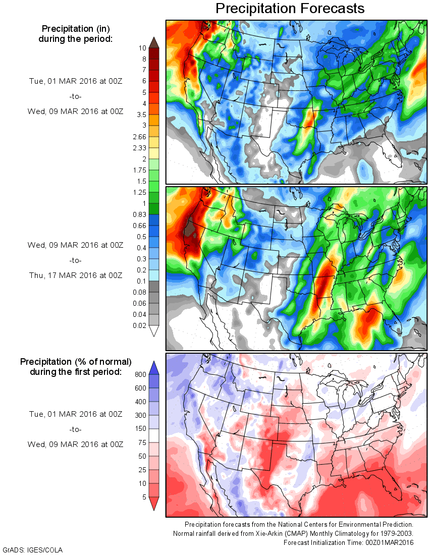 Fagin's Weather World Hike Washington Weather Washington Cascades and Sierra Extended Outlook