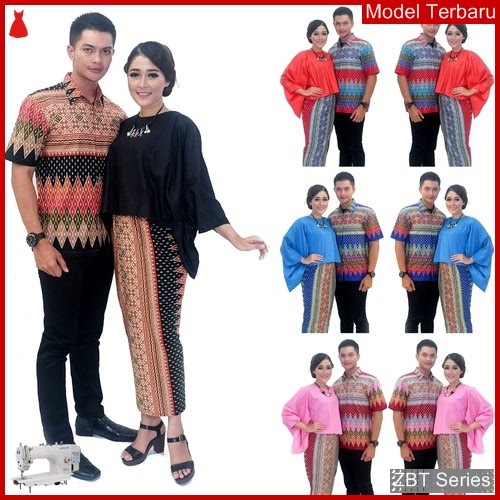 ZBT07909 Kebaya Batik Couple Marwa Batwing Modern BMGShop
