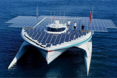 PlanetSolar, el barco más grande del planeta impulsado sólo con energía solar