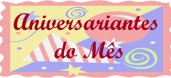 ANIVERSARIANTES DE NOVEMBRO