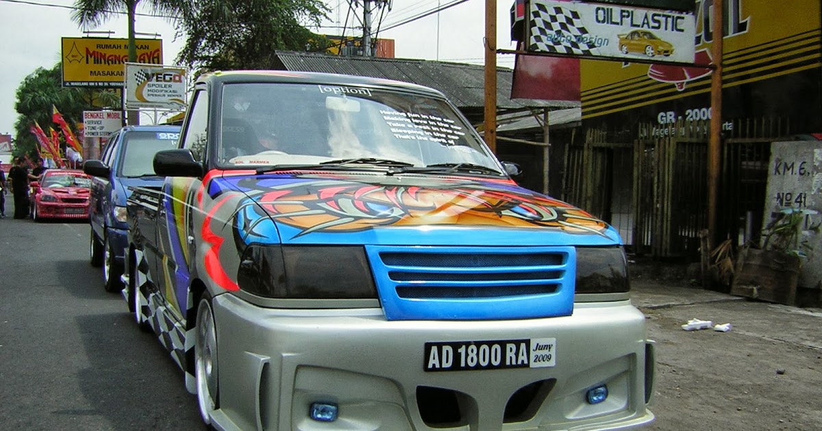Modifikasi Gambar Mobil Pick Up Kartun 540 Download Mod Bussid Mobil