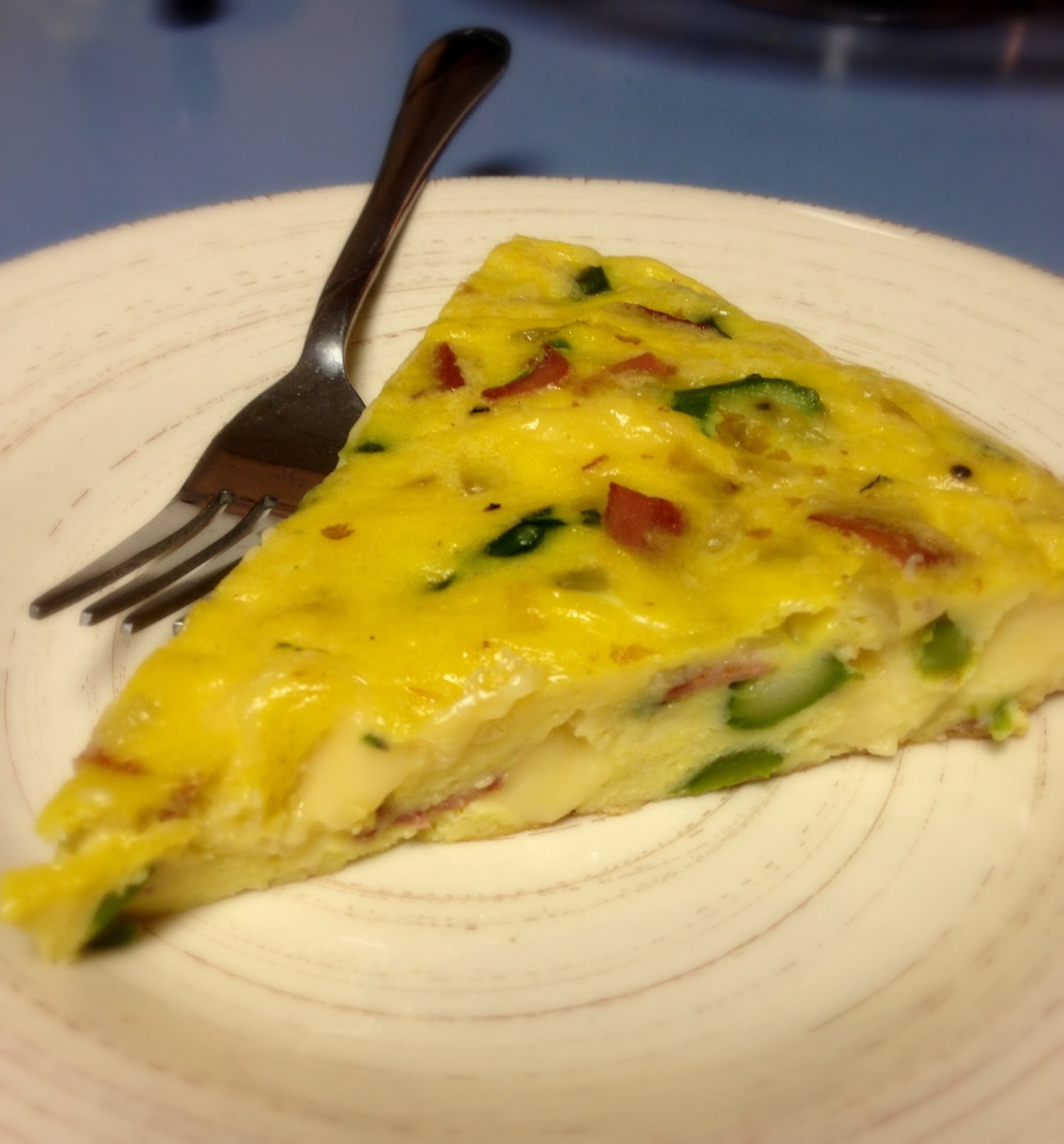 KitchenJoy Asparagus, Bacon & Gruyere Frittata