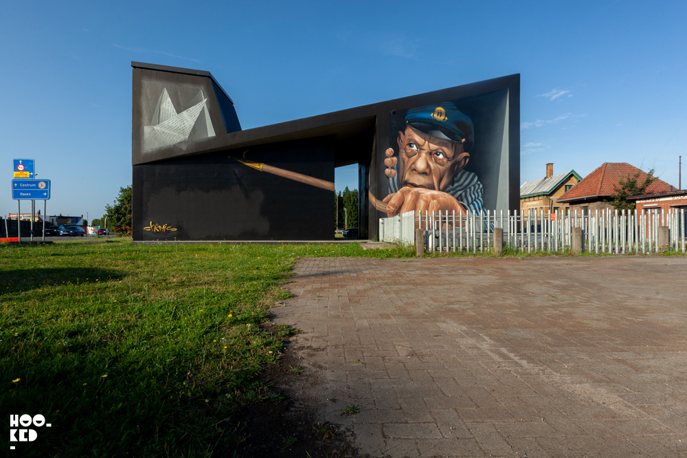 Impressive 3D Street Art Murals in Antwerp for Tizarte 3D Street Art Festival
