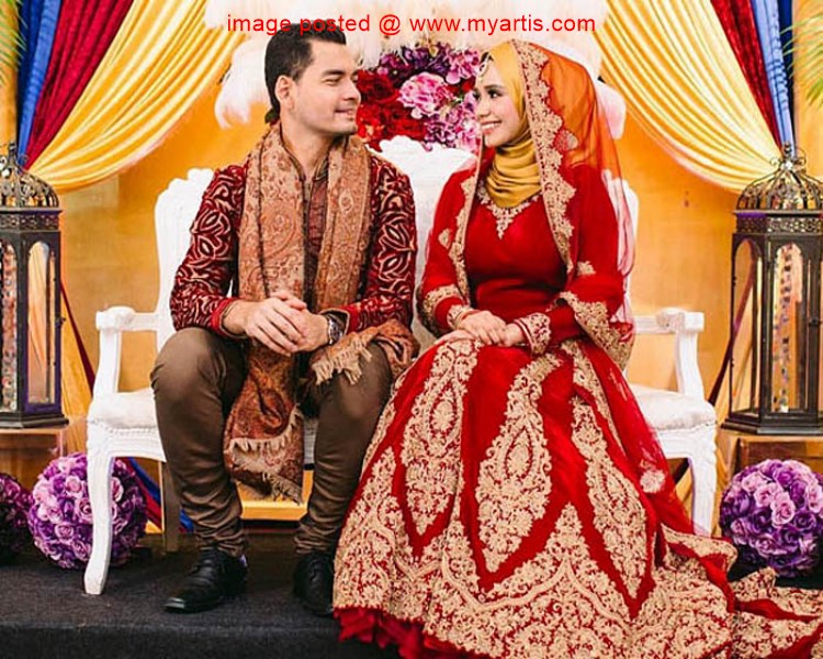 Inspirasi Modis Izara Aishah Wedding