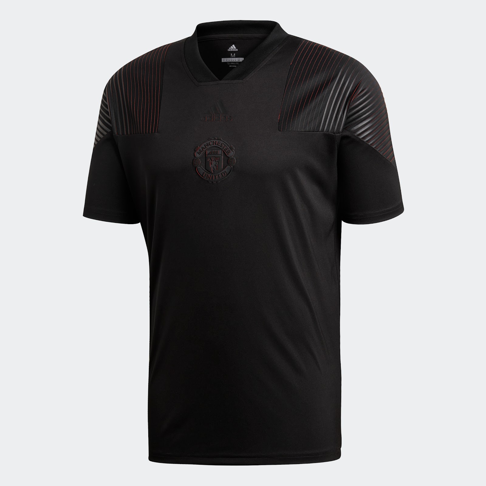 Amazing Blackout Manchester United 1819 Tango Jersey Released Footy