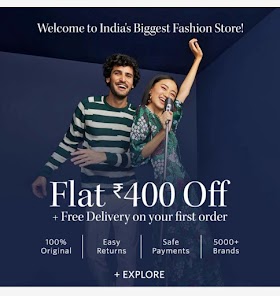 myntra first user offer