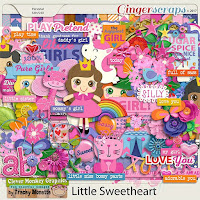 Kit : Little Sweetheart by Clever Monkey Graphics Kit : Little Sweetheart by Clever Monkey Graphics