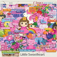 Kit : Little Sweetheart by Clever Monkey Graphics