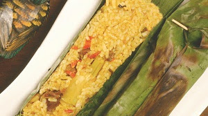 Cara Membuat Pepes Nasi Udang Jamur Hati Cara Membuat Pepes Nasi Udang Jamur Hati