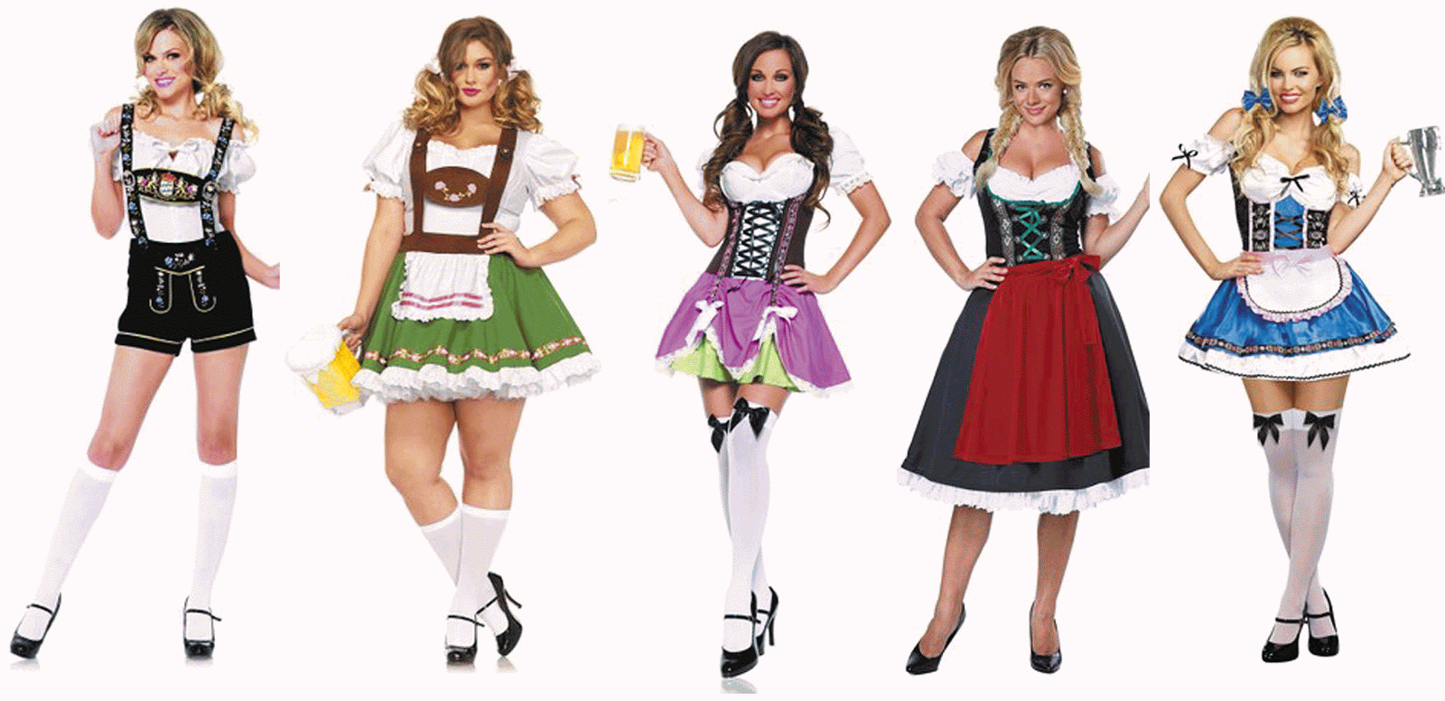 German bar maiden outfit