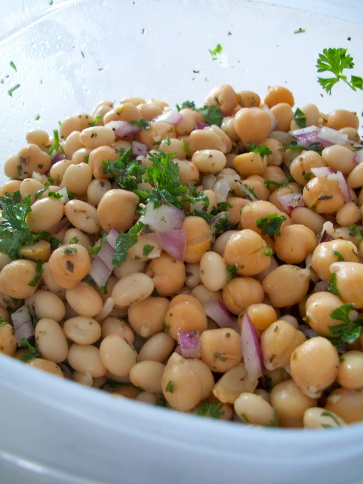 Brooke Bakes : Marinated Bean Salad