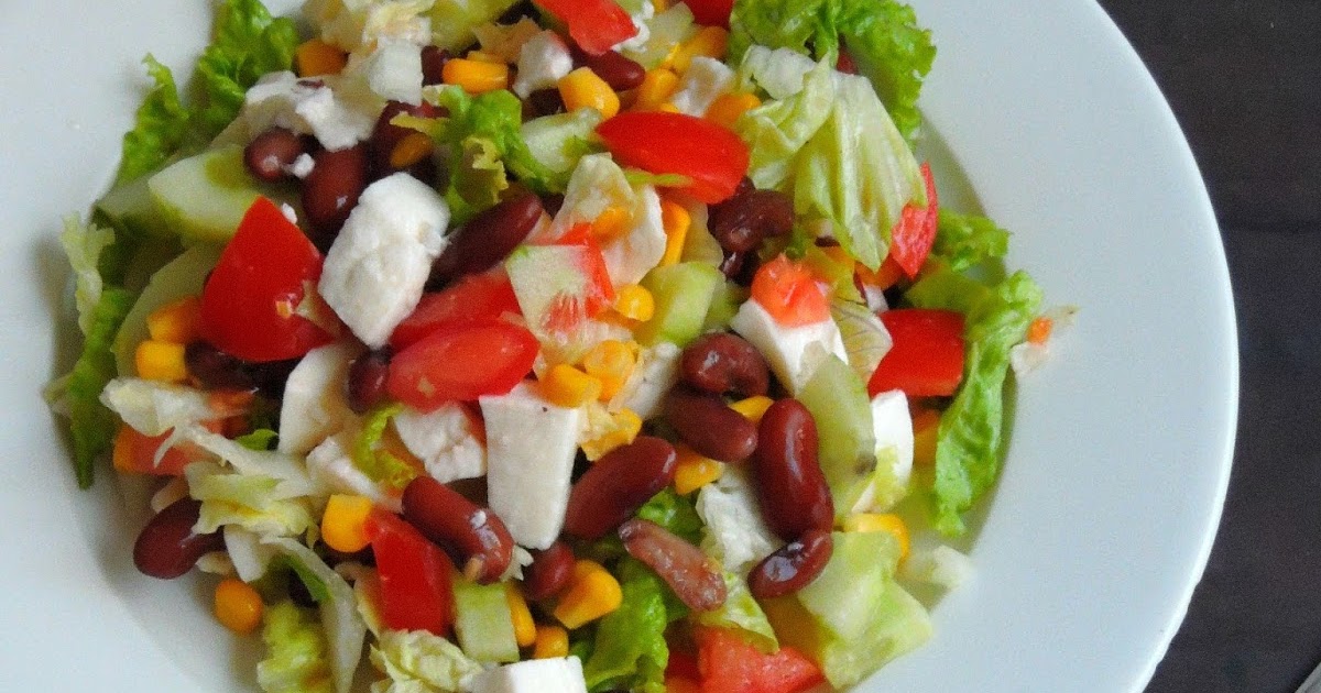 Priya's Versatile Recipes Rajma Salad/Red Kidney Beans Summer Salad