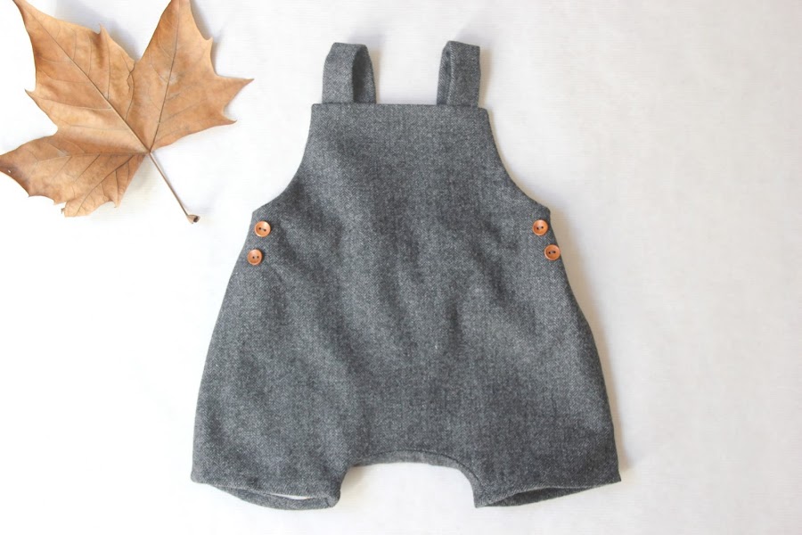 DIY Costura ropa de bebe patrones peto ranita pelele