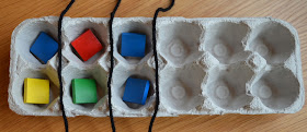 love2learn2day: Egg Carton Fractions = EGGcellent Visual Model!