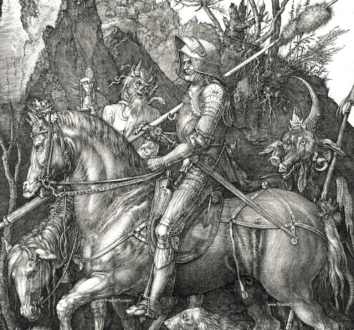Pura Kastigá ALBERTO DURERO. EL CABALLERO, LA MUERTE Y EL DIABLO.