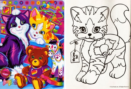 lisa frank cat coloring pages Frank lisa coloring adult freaking coming