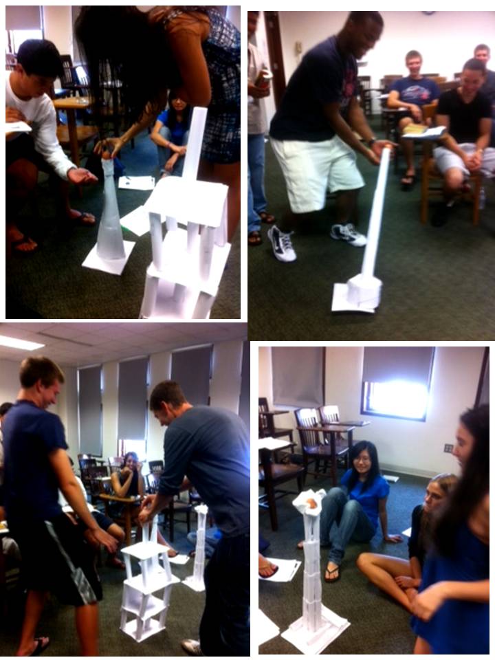 TLab Day Zero Paper Tower