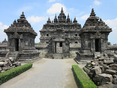 Templo Plaosan, en Yogyakarta