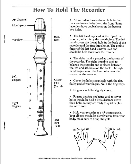 RECORDER INFORMATION