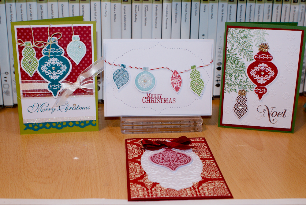 Lavenderstamper Christmas Card Making Club week 2