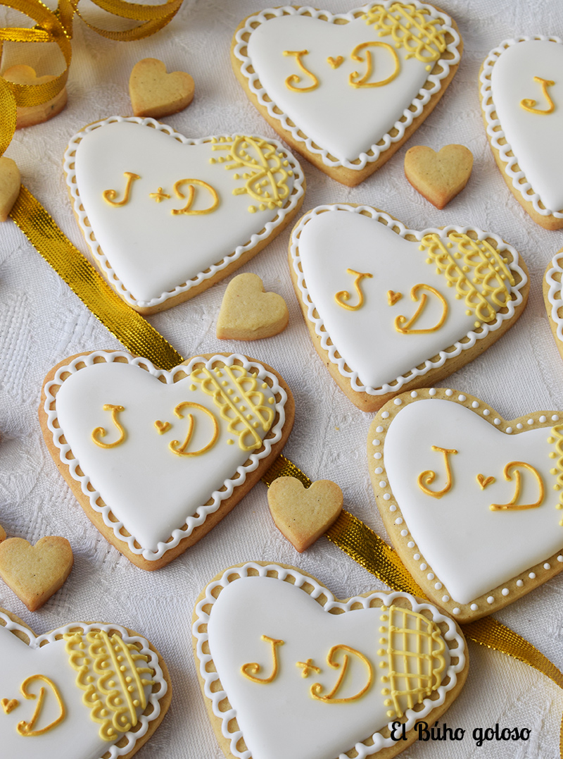 tomar el pelo posición Picasso El Búho goloso: Galletas decoradas Bodas de Oro