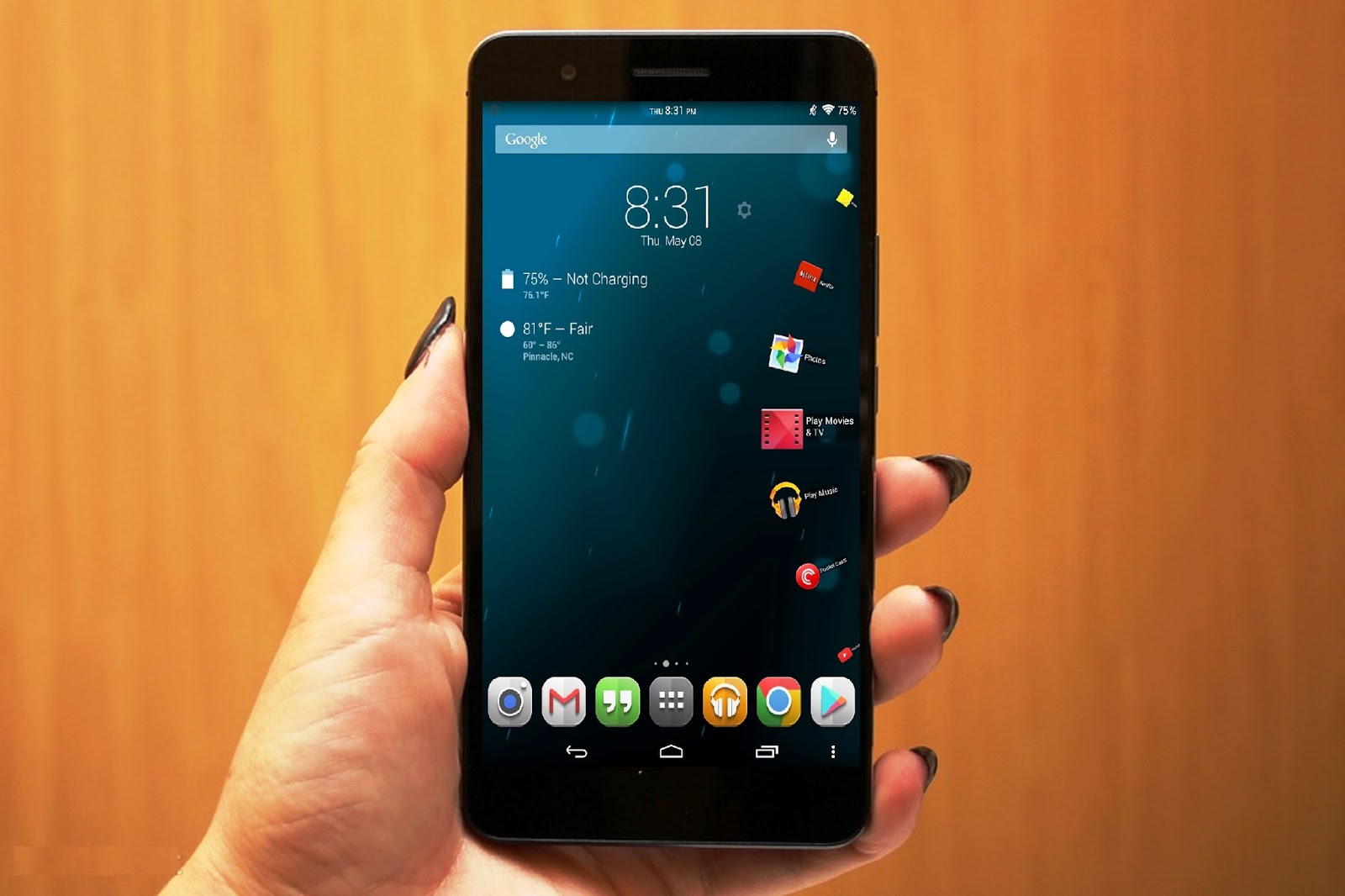 Learn New Things Circle Sidebar App for Android Multitasking