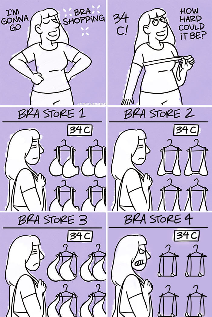 40 Hilarious Comics About How A Bra Can Ruin A Woman's Day - Stuff Men Will Never Understand 40 Hilarious Comics About How A Bra Can Ruin A Woman's Day - Stuff Men Will Never Understand