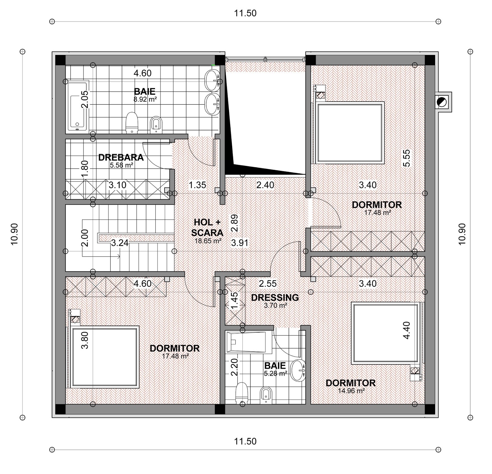 THOUGHTSKOTO casa cu mansarda plan