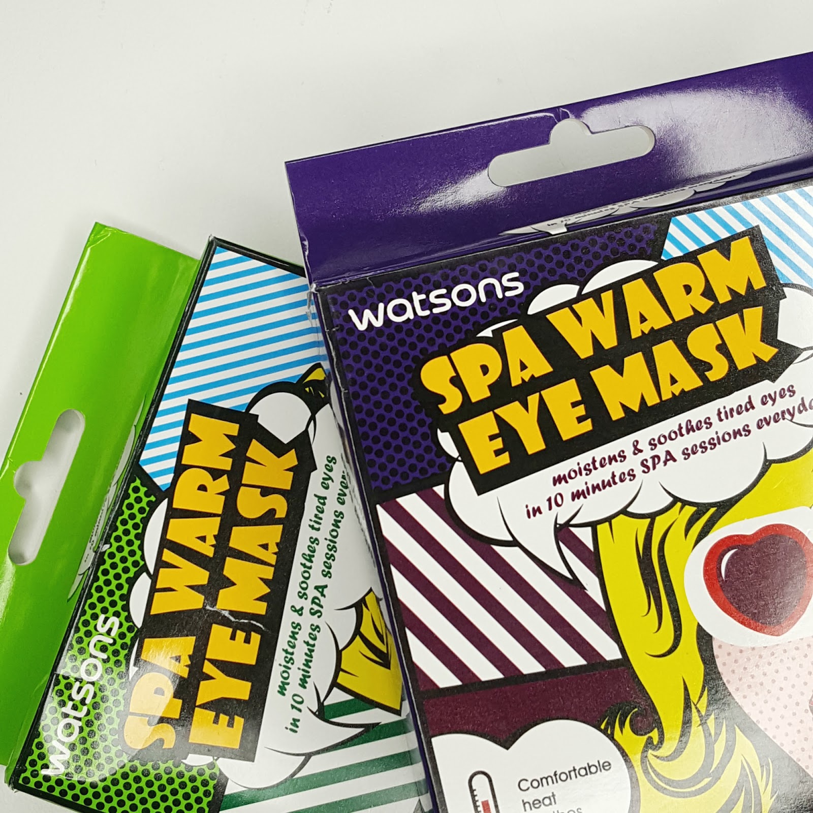 Watson Spa Warm Eye Mask Review FISHMEATDIE