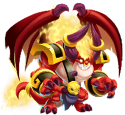 Dragon Satanito imagen del dragon satanito de dragon city