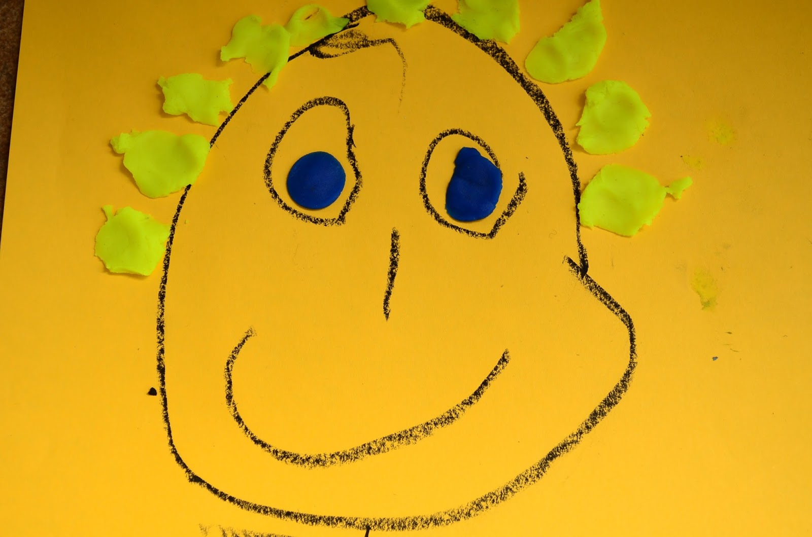 The Practical Mom: Art with Playdoh & Powder