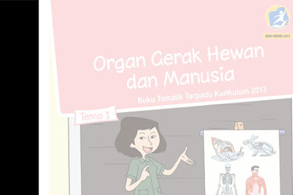 Buku Tema 1 Kelas 5 Organ Gerak Hewan Dan Manusia