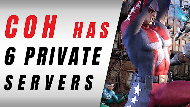 City Of Heroes, Now Has 6 Private Servers!