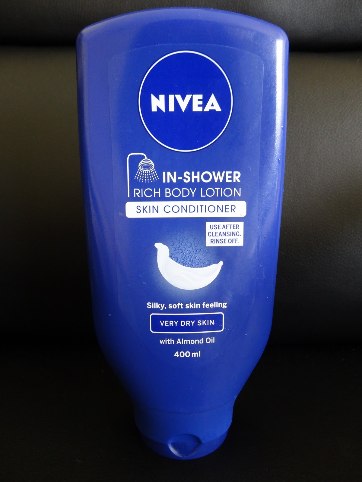 Quinntologist Nivea in shower Rich body lotion skin conditioner (very