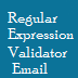 Validate email address using regular expression validator