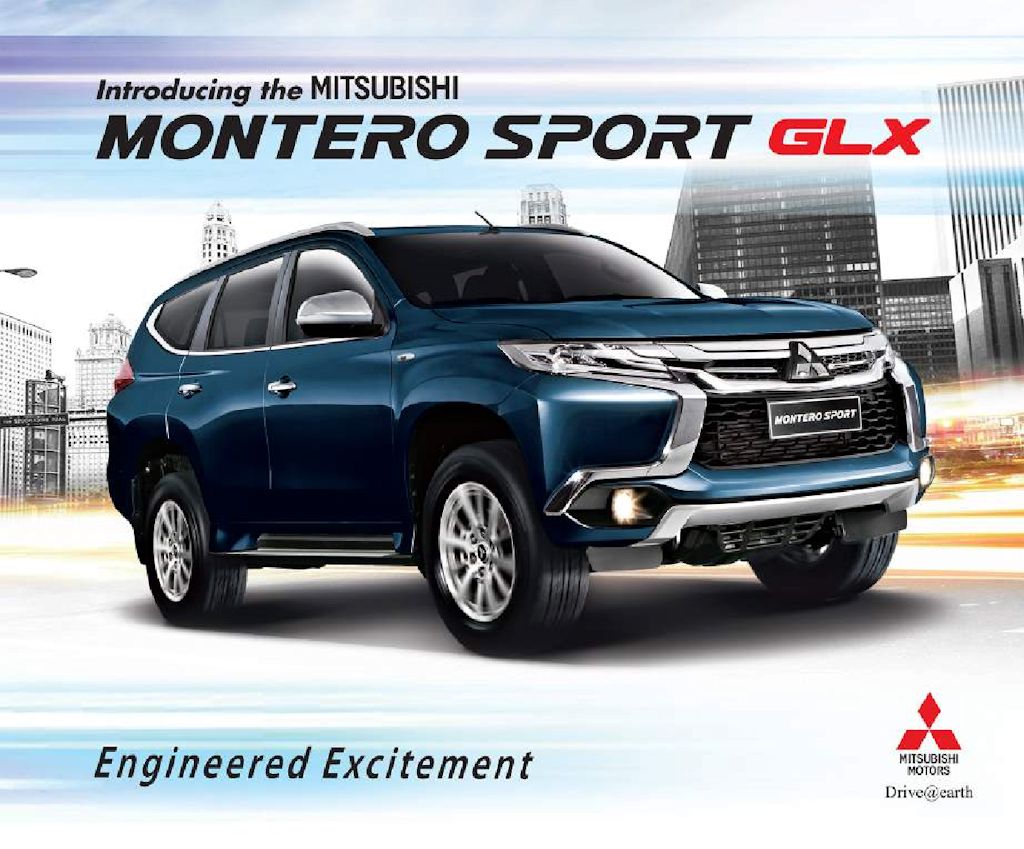 What do you get in each Mitsubishi Montero Sport variant?