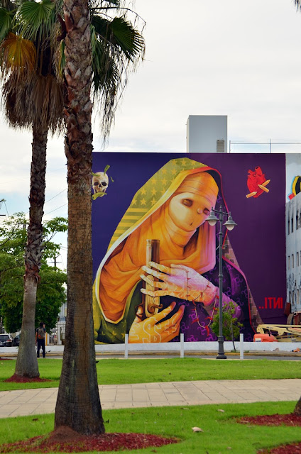 Street Art By Chilean Artist INTI For Los Muros Hablan '13 In San Juan, Puerto Rico. 3