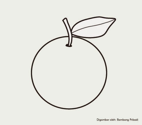 Sketsa Gambar Buah Apel / 21 Sketsa Gambar Apel Lengkap Mudah 3d ...