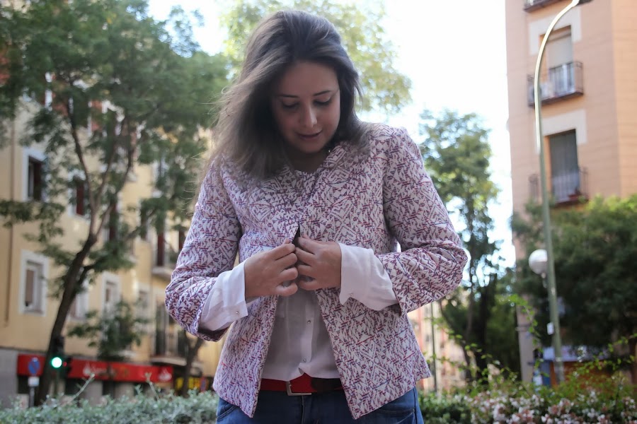 DIY Chaqueta Chanel (patrón gratis incluido). Costura de chaqueta y Blazer.