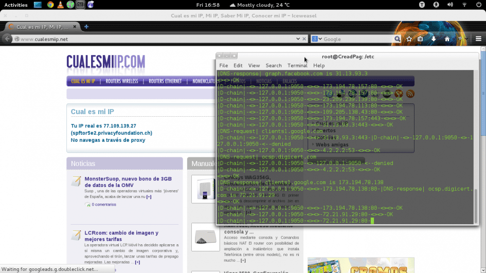 TOR SU KALI LINUX SCARICA