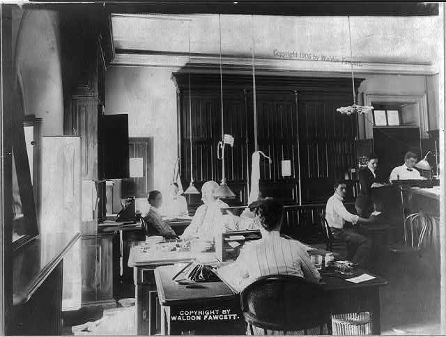 U.S. Secret Service employees at work 1906