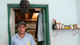 Matthew Norman, a member of the Bali Nine, outside of his cell at Kerobokan prison Matthew Norman, a member of the Bali Nine, outside of his cell at Kerobokan prison