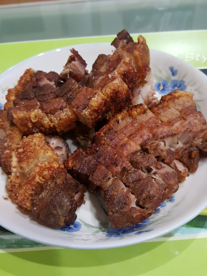 Catherine's Cooking cathteops Toaster Oven Crispy Roasted Pork(Siew Yuk)