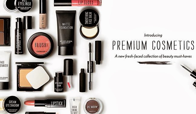 New for 2014: Forever 21 Premium Cosmetics Collection