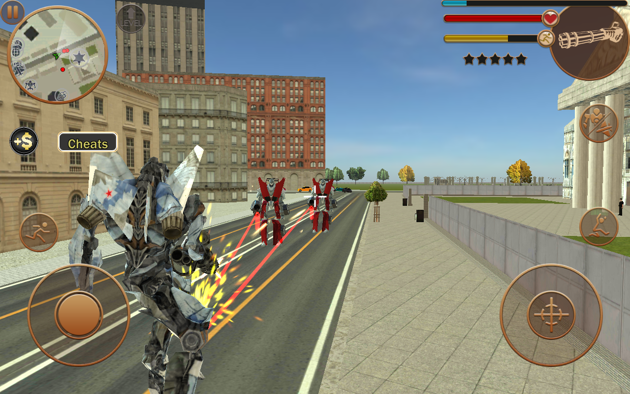 Aircraft Robot MOD APK