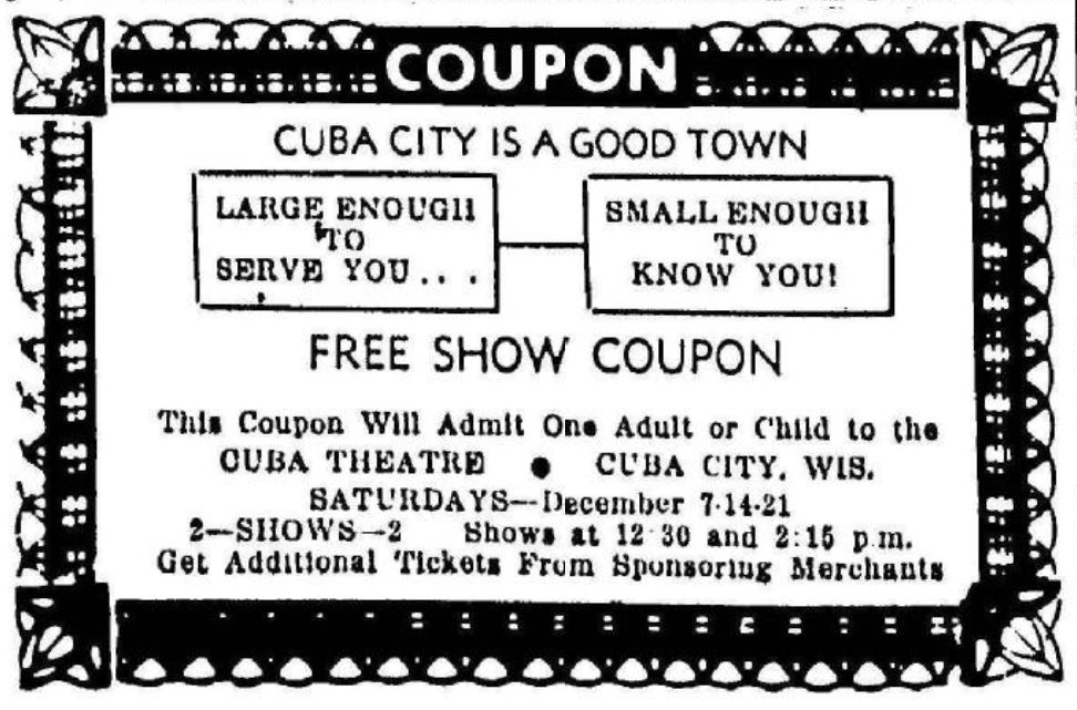 Cuba Theatre history