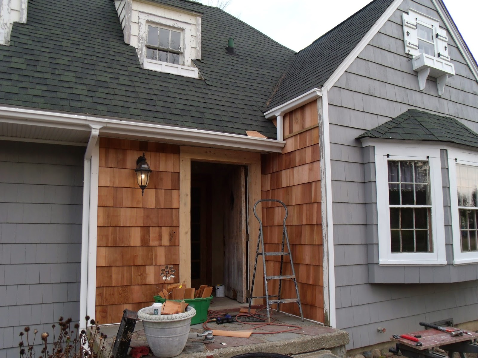 Gear Acres at Top of the Hill Mail boxes...then and now