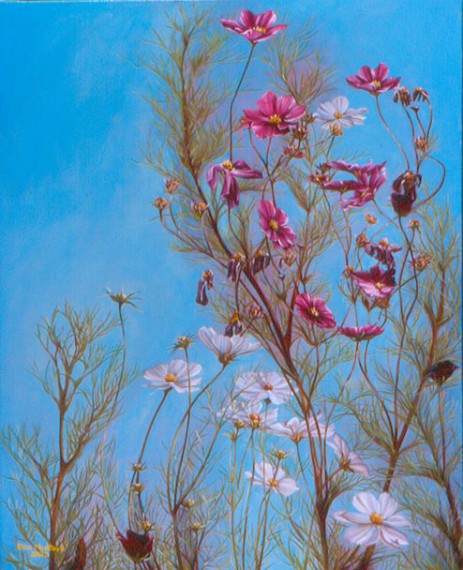 Πορτρέτα με λουλούδια - portraits with flowers